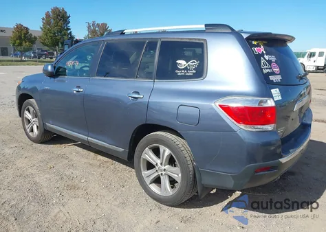 2012 Toyota Highlander Limited V6 z USA, uszkodzony, nr VIN 5TDDK3EH9CS102202